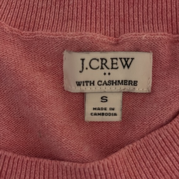 J. Crew Factory Cotton-blend short-sleeve sweater - Picture 7 of 8